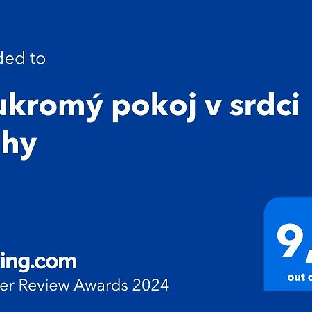 Soukromy Pokoj V Srdci Prahy Apartamento Praga Exterior foto