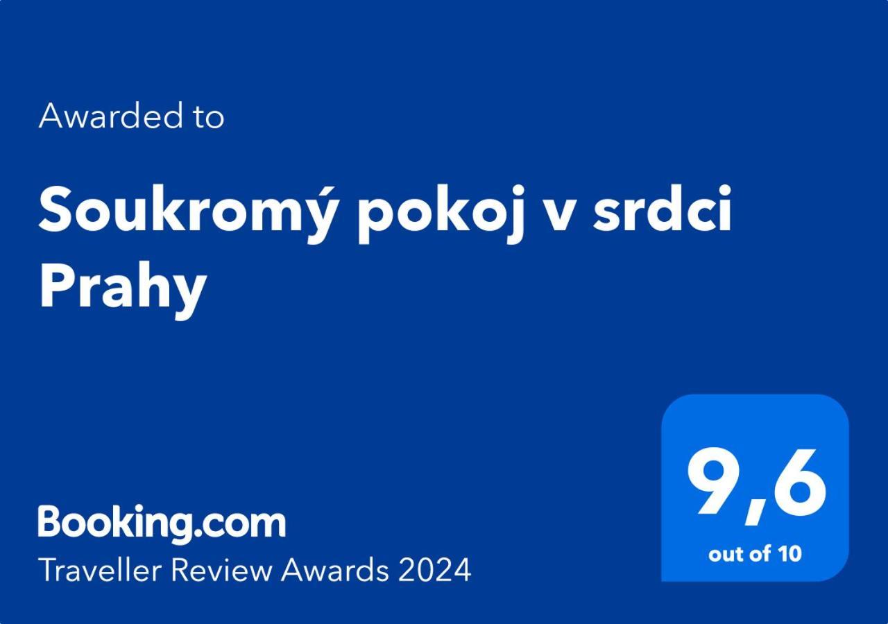 Soukromy Pokoj V Srdci Prahy Apartamento Praga Exterior foto